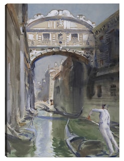 Foto 1 | Foto 1 | Cuadro Decorativo - Puente De Los Suspiros- John Singer Sargent - Ciudades - 28x36 - Impresión En Lienzo - Fine Art Tj