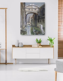 Foto 5 | Foto 5 | Cuadro Decorativo - Puente De Los Suspiros- John Singer Sargent - Ciudades - 28x36 - Impresión En Lienzo - Fine Art Tj
