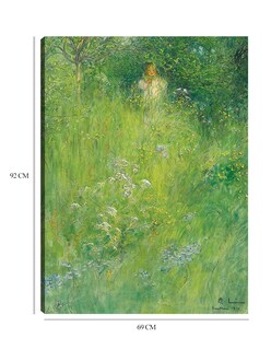 Foto 6 | Foto 6 | Cuadro Decorativo - Un Hada (kersti En El Prado) (1899)- Carl Larsson - Fotografía - 69x92 - Impresión En Lienzo - Fine Art Tj