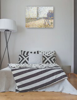 Foto 3 | Foto 3 | Cuadro Decorativo - El Hospicio Y El Faro De Honfleur- Georges Seurat - Fotografía - 46x61 - Impresión En Lienzo - Fine Art Tj