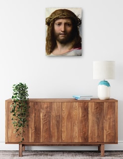 Foto 2 | Foto 2 | Cuadro Decorativo - Cabeza De Cristo (1525-1530)- Correggio - Religión - 69x92 - Impresión En Lienzo - Fine Art Tj