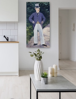 Foto 5 | Foto 5 | Cuadro Decorativo - Retrato Del Señor Brun- Edouard Manet - Fotografía - 46x89 - Impresión En Lienzo - Fine Art Tj