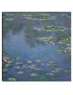 Foto 1 | Foto 1 | Cuadro Decorativo - Lirios De Agua (1906)- Claude Monet - Paisaje - 72x72 - Impresión En Lienzo - Fine Art Tj