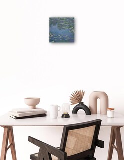 Foto 2 | Foto 2 | Cuadro Decorativo - Lirios De Agua (1906)- Claude Monet - Paisaje - 72x72 - Impresión En Lienzo - Fine Art Tj