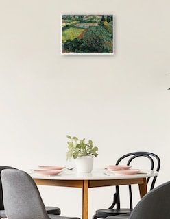 Foto 2 | Foto 2 | Cuadro Decorativo - Campo De Amapolas (1889)- Vincent Van Gogh - Religión - 46x61 - Impresión En Lienzo - Fine Art Tj