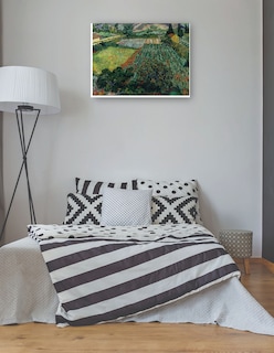 Foto 3 | Foto 3 | Cuadro Decorativo - Campo De Amapolas (1889)- Vincent Van Gogh - Religión - 46x61 - Impresión En Lienzo - Fine Art Tj