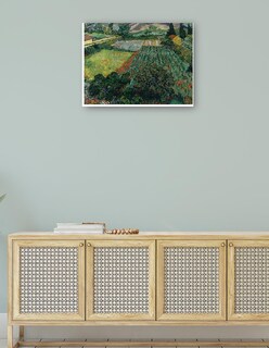 Foto 4 | Foto 4 | Cuadro Decorativo - Campo De Amapolas (1889)- Vincent Van Gogh - Religión - 46x61 - Impresión En Lienzo - Fine Art Tj