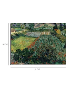 Foto 6 | Foto 6 | Cuadro Decorativo - Campo De Amapolas (1889)- Vincent Van Gogh - Religión - 46x61 - Impresión En Lienzo - Fine Art Tj