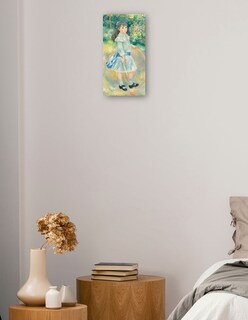 Foto 2 | Foto 2 | Cuadro Decorativo - Chica Con Un Aro- Pierre-auguste Renoir - Fotografía - 64x122 - Impresión En Lienzo - Fine Art Tj
