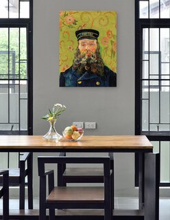 Foto 4 | Foto 4 | Cuadro Decorativo - El Cartero (joseph Roulin) (1888)- Vincent Van Gogh - Fotografía - 28x36 - Impresión En Lienzo - Fine Art Tj
