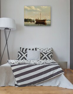 Foto 3 | Foto 3 | Cuadro Decorativo - En Las Islas De Kuopio (1878)- Ferdinand Von Wright - Religión - 46x61 - Impresión En Lienzo - Fine Art Tj
