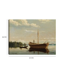 Foto 6 | Foto 6 | Cuadro Decorativo - En Las Islas De Kuopio (1878)- Ferdinand Von Wright - Religión - 46x61 - Impresión En Lienzo - Fine Art Tj