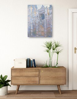 Foto 3 | Foto 3 | Cuadro Decorativo - Catedral De Rouen, Fachada Oeste (1894)- Claude Monet - Ciudades - 28x36 - Impresión En Lienzo - Fine Art Tj