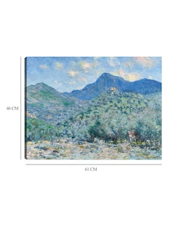 Foto 6 | Foto 6 | Cuadro Decorativo - Valle Buona, Cerca De Bordighera (1884)- Claude Monet - Paisaje - 46x61 - Impresión En Lienzo - Fine Art Tj