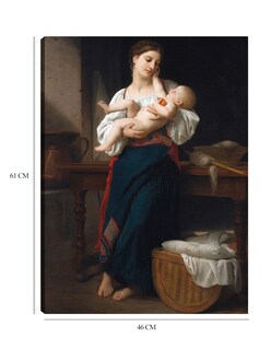 Foto 6 | Foto 6 | Cuadro Decorativo - Estrenos Caricias (1901)- William Bouguereau - Fotografía - 46x61 - Impresión En Lienzo - Fine Art Tj