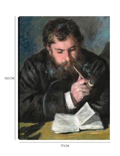 Foto 6 | Foto 6 | Cuadro Decorativo - Claude Monet- Pierre-auguste Renoir - Fotografía - 77x102 - Impresión En Lienzo - Fine Art Tj