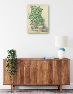 Foto 2 | Foto 2 | Cuadro Decorativo - Geranios (1888-1890)- Paul Cézanne - Floral - 69x92 - Impresión En Lienzo - Fine Art Tj