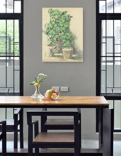 Foto 4 | Foto 4 | Cuadro Decorativo - Geranios (1888-1890)- Paul Cézanne - Floral - 69x92 - Impresión En Lienzo - Fine Art Tj