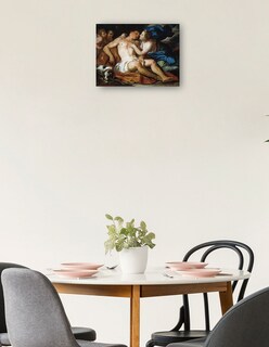 Foto 2 | Foto 2 | Cuadro Decorativo - Diana Y Endimión (1690)- Johann Michael Rottmayr - Fotografía - 69x92 - Impresión En Lienzo - Fine Art Tj