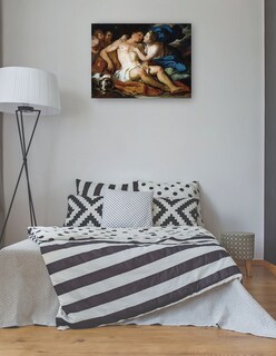 Foto 3 | Foto 3 | Cuadro Decorativo - Diana Y Endimión (1690)- Johann Michael Rottmayr - Fotografía - 69x92 - Impresión En Lienzo - Fine Art Tj