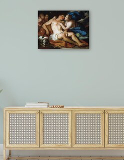 Foto 4 | Foto 4 | Cuadro Decorativo - Diana Y Endimión (1690)- Johann Michael Rottmayr - Fotografía - 69x92 - Impresión En Lienzo - Fine Art Tj