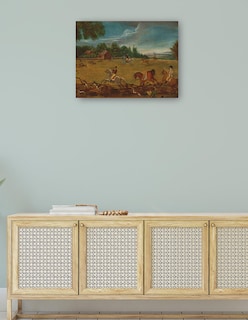 Foto 4 | Foto 4 | Cuadro Decorativo - El Fin De La Caza, C. 1800- American 19th Century - Paisaje - 28x36 - Impresión En Lienzo - Fine Art Tj