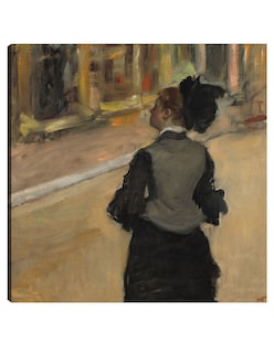 Foto 1 | Foto 1 | Cuadro Decorativo - Mujer Vista Desde Atrás- Edgar Degas - Fotografía - 72x72 - Impresión En Lienzo - Fine Art Tj
