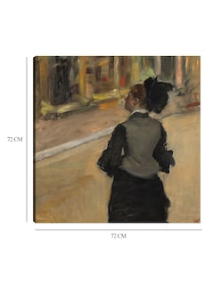 Foto 6 | Foto 6 | Cuadro Decorativo - Mujer Vista Desde Atrás- Edgar Degas - Fotografía - 72x72 - Impresión En Lienzo - Fine Art Tj