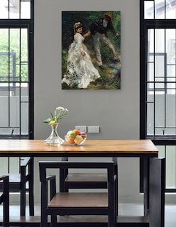Foto 4 | Foto 4 | Cuadro Decorativo - El Paseo (1870)- Pierre-auguste Renoir - Fotografía - 46x61 - Impresión En Lienzo - Fine Art Tj
