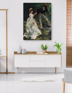 Foto 5 | Foto 5 | Cuadro Decorativo - El Paseo (1870)- Pierre-auguste Renoir - Fotografía - 46x61 - Impresión En Lienzo - Fine Art Tj