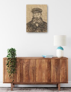 Foto 2 | Foto 2 | Cuadro Decorativo - Retrato De José Roulin (1888)- Vincent Van Gogh - Fotografía - 46x61 - Impresión En Lienzo - Fine Art Tj