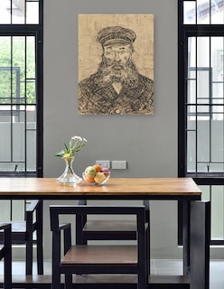 Foto 4 | Foto 4 | Cuadro Decorativo - Retrato De José Roulin (1888)- Vincent Van Gogh - Fotografía - 46x61 - Impresión En Lienzo - Fine Art Tj