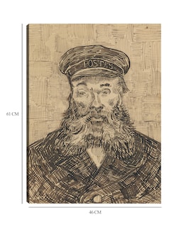 Foto 6 | Foto 6 | Cuadro Decorativo - Retrato De José Roulin (1888)- Vincent Van Gogh - Fotografía - 46x61 - Impresión En Lienzo - Fine Art Tj
