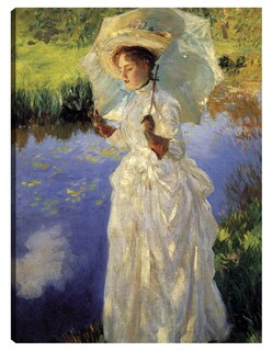 Foto 1 | Foto 1 | Cuadro Decorativo - Paseo Matutino (1888)- John Singer Sargent - Fotografía - 46x61 - Impresión En Lienzo - Fine Art Tj