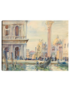 Foto 1 | Foto 1 | Cuadro Decorativo - La Piazzetta (c. 1911)- John Singer Sargent - Ciudades - 77x102 - Impresión En Lienzo - Fine Art Tj