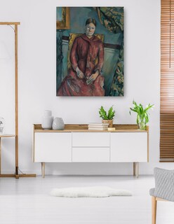 Foto 5 | Foto 5 | Cuadro Decorativo - Señora Cézanne- Paul Cezanne - Fotografía - 69x92 - Impresión En Lienzo - Fine Art Tj