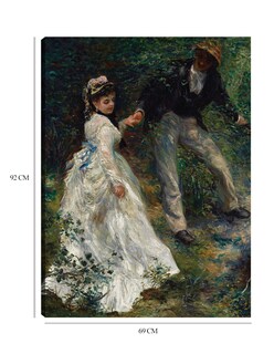 Foto 6 | Foto 6 | Cuadro Decorativo - El Paseo (1870)- Pierre-auguste Renoir - Fotografía - 69x92 - Impresión En Lienzo - Fine Art Tj