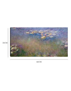 Foto 6 | Foto 6 | Cuadro Decorativo - Lirios De Agua (c.1915-26)- Claude Monet - Paisaje - 34x64 - Impresión En Lienzo - Fine Art Tj