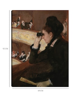 Foto 6 | Foto 6 | Cuadro Decorativo - En El Palco (1878)- Mary Cassatt - Fotografía - 69x92 - Impresión En Lienzo - Fine Art Tj