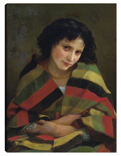 Foto 1 | Foto 1 | Cuadro Decorativo - Frileuse (1872)- William Bouguereau - Clásicos - 28x36 - Impresión En Lienzo - Fine Art Tj