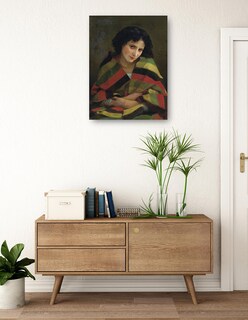 Foto 3 | Foto 3 | Cuadro Decorativo - Frileuse (1872)- William Bouguereau - Clásicos - 28x36 - Impresión En Lienzo - Fine Art Tj