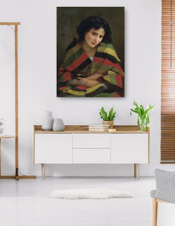 Foto 5 | Foto 5 | Cuadro Decorativo - Frileuse (1872)- William Bouguereau - Clásicos - 28x36 - Impresión En Lienzo - Fine Art Tj