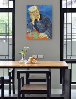 Foto 4 | Foto 4 | Cuadro Decorativo - Dr. Paul Gachet- Vincent Van Gogh - Fotografía - 28x36 - Impresión En Lienzo - Fine Art Tj
