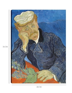 Foto 6 | Foto 6 | Cuadro Decorativo - Dr. Paul Gachet- Vincent Van Gogh - Fotografía - 28x36 - Impresión En Lienzo - Fine Art Tj
