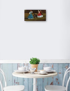 Foto 2 | Foto 2 | Cuadro Decorativo - Escena De Croquet (1866)- Winslow Homer - Fotografía - 46x89 - Impresión En Lienzo - Fine Art Tj