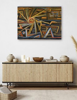 Foto 5 | Foto 5 | Cuadro Decorativo - Strahlung Y Rotación (1924)- Paul Klee - Abstracto - 69x92 - Impresión En Lienzo - Fine Art Tj