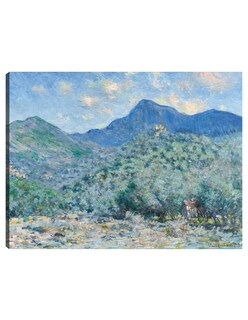 Foto 1 | Foto 1 | Cuadro Decorativo - Valle Buona, Cerca De Bordighera (1884)- Claude Monet - Paisaje - 28x36 - Impresión En Lienzo - Fine Art Tj