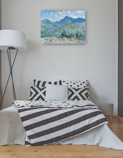 Foto 3 | Foto 3 | Cuadro Decorativo - Valle Buona, Cerca De Bordighera (1884)- Claude Monet - Paisaje - 28x36 - Impresión En Lienzo - Fine Art Tj