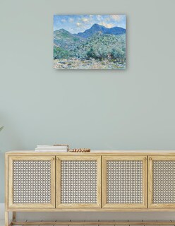 Foto 4 | Foto 4 | Cuadro Decorativo - Valle Buona, Cerca De Bordighera (1884)- Claude Monet - Paisaje - 28x36 - Impresión En Lienzo - Fine Art Tj
