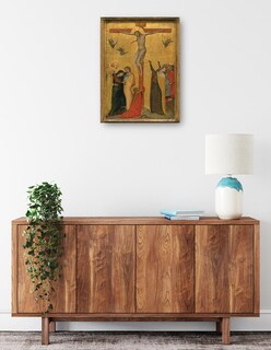 Foto 2 | Foto 2 | Cuadro Decorativo - La Crucifixión, C. 1320/1325- Bernardo Daddi - Religión - 69x92 - Impresión En Lienzo - Fine Art Tj